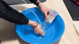 水素ガスの発生量を確認する動画