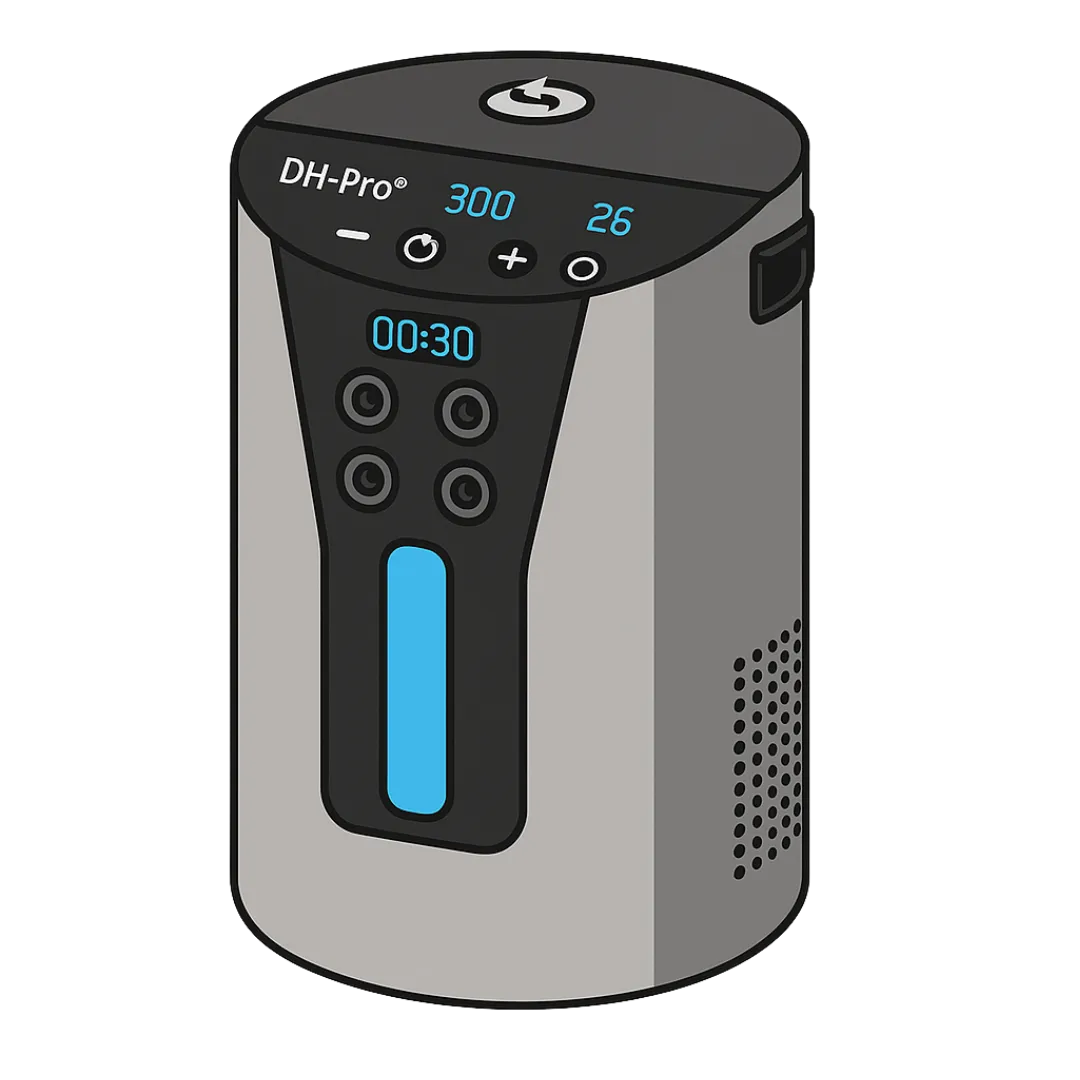 水素吸入器『DH-Pro』の製品イラスト