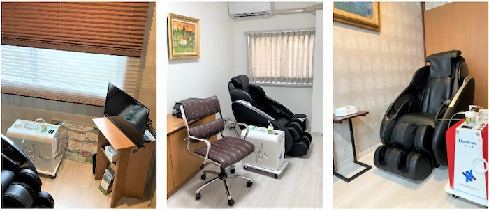 メディカル水素サロンフォンタナの内装