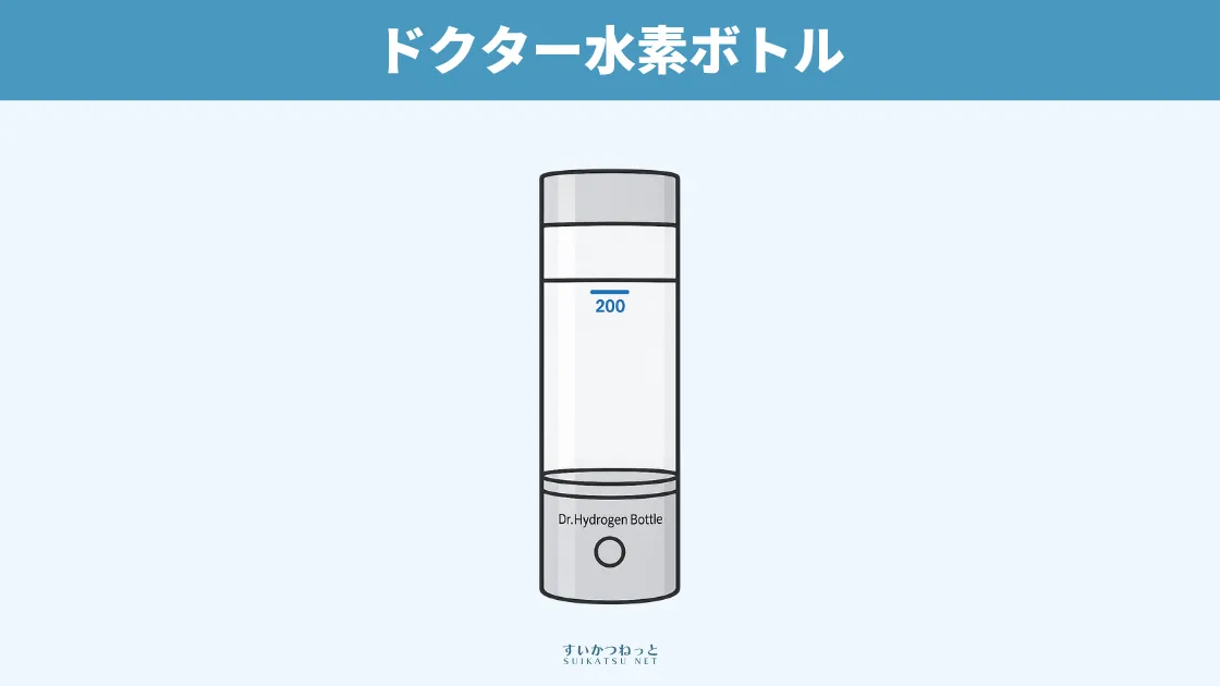 ドクター水素ボトルの製品イラスト