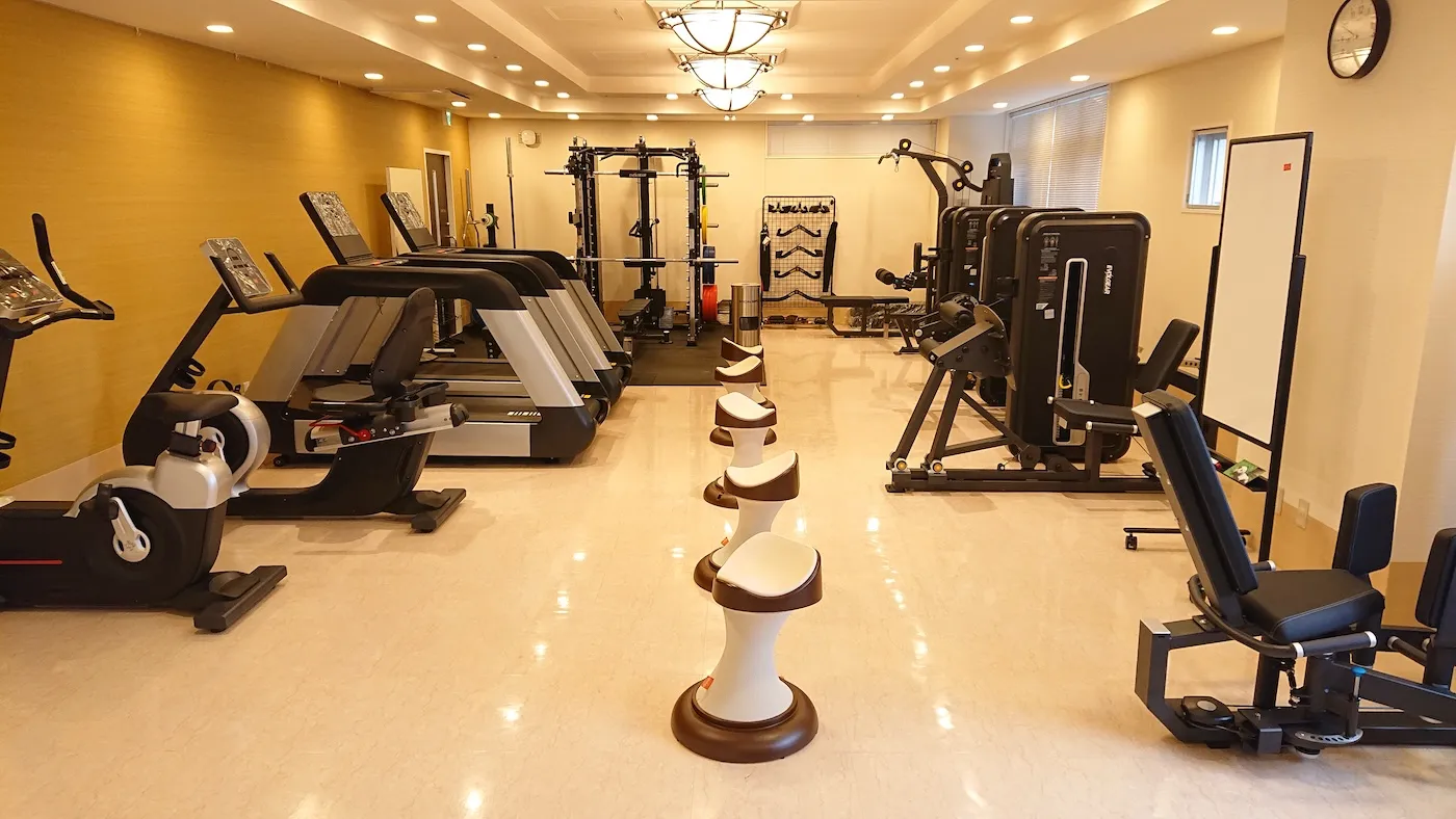 埼玉県内で水素吸入ができる施設「Medical Fitness SHAFT」の内装写真