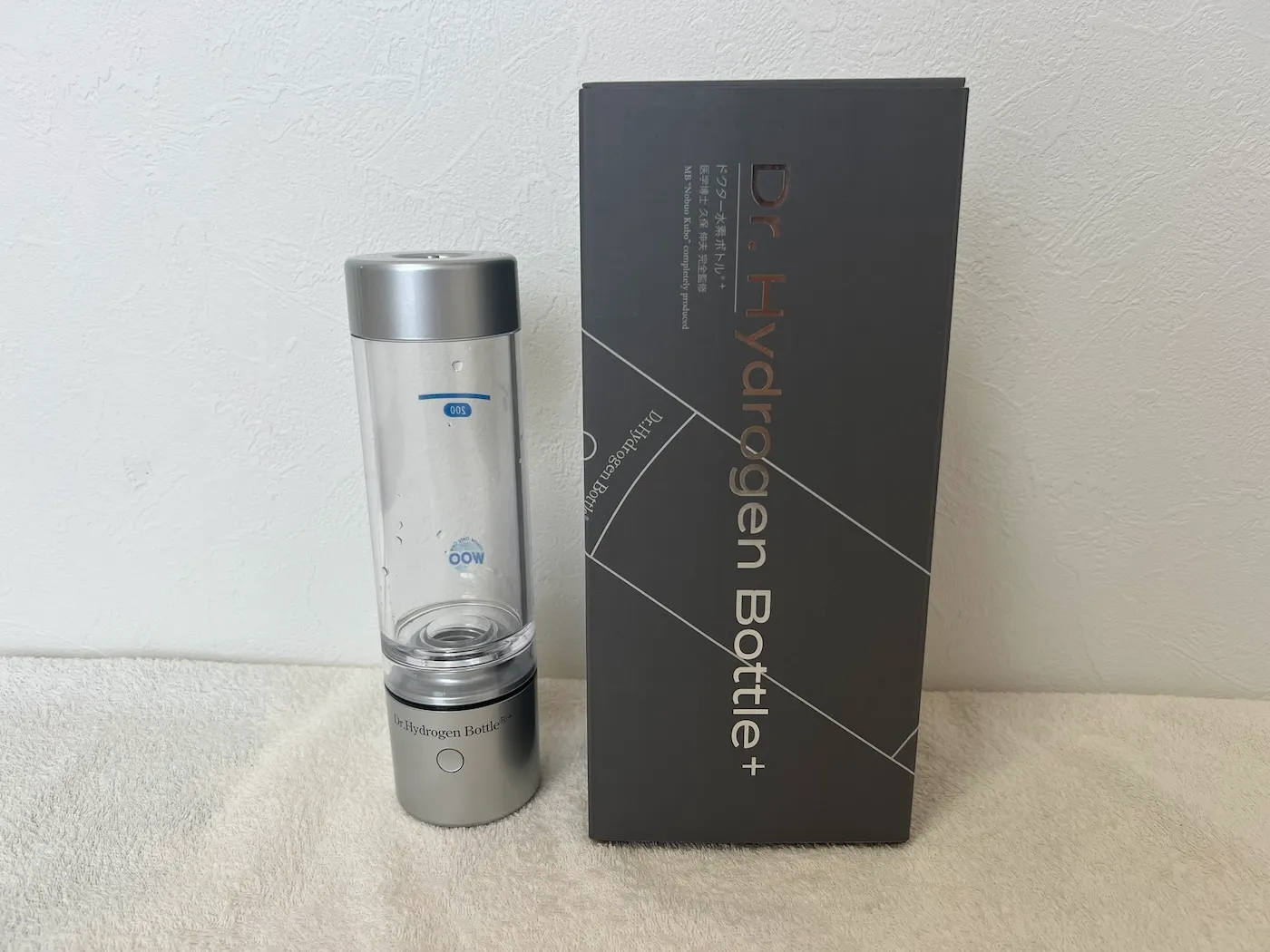 ドクター水素ボトル機器本体と箱