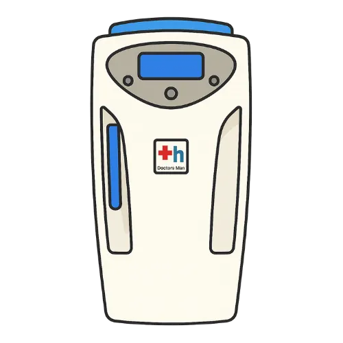 ドクターズ・マンの水素吸入器「H2JI1」の製品イラスト（ver2）