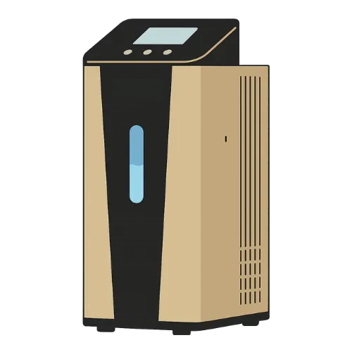 エーシーピーの水素吸入器「フレスカ300/Pro」の製品イラスト by すいかつねっと