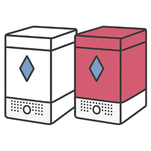 株式会社トライズの水素吸入器「富士のチカラ Smart Cube」の製品イラスト