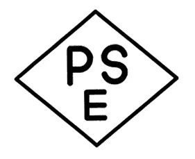 ひし形のPSEマーク