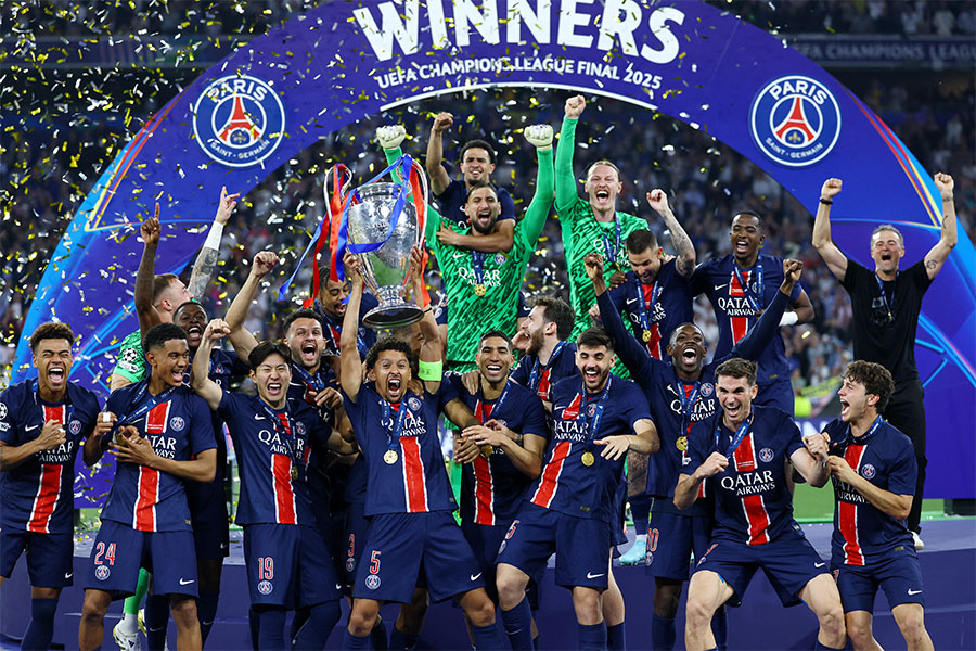 PSGが悲願のCL初優勝！